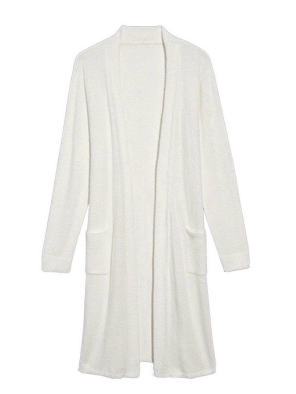 Knix Cozzzy Cream Open-Frontβ Longline Cardigan with Pockets